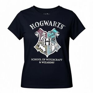 WARNER BROS. |  Multi Colored HARRY POTTER “HOGWARTS” Shirt Youth Small (16)